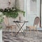 Flash Furniture Lourdes Thonet French Bistro Stacking Chair, Natural/White PE Rattan and Bamboo Print Alum Frm, 2PK 2-SDA-AD642002S-NATWH-LTNAT-GG - alternate 3